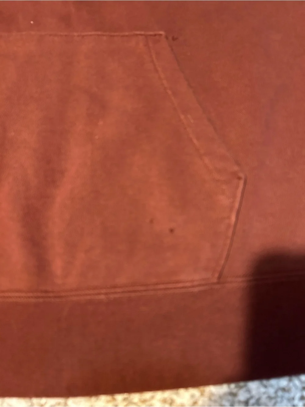 Nike Men's Brown Hoodie with White Swoosh